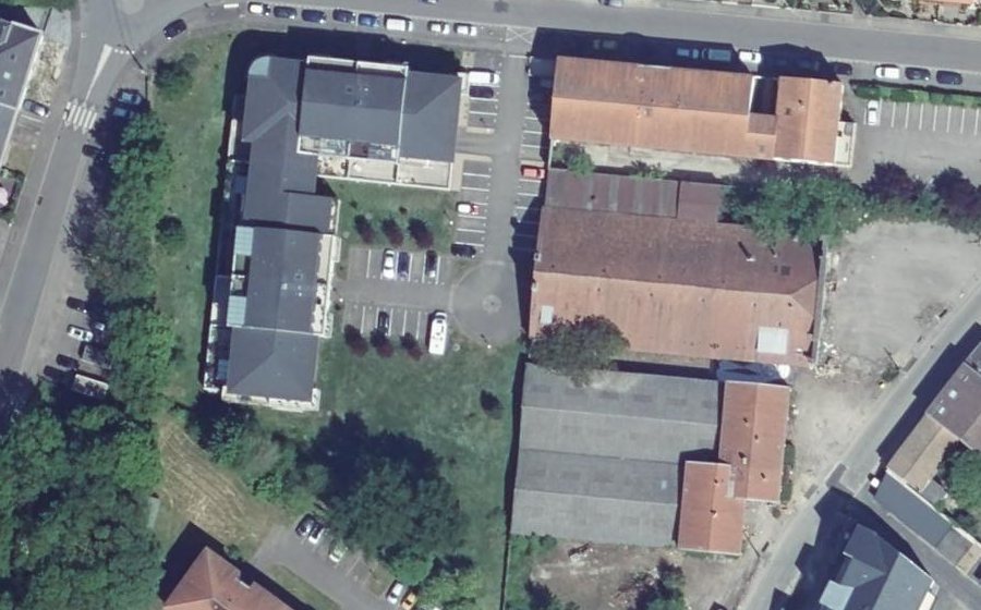 Vue aérienne du Mini-giratoire n°4575723739