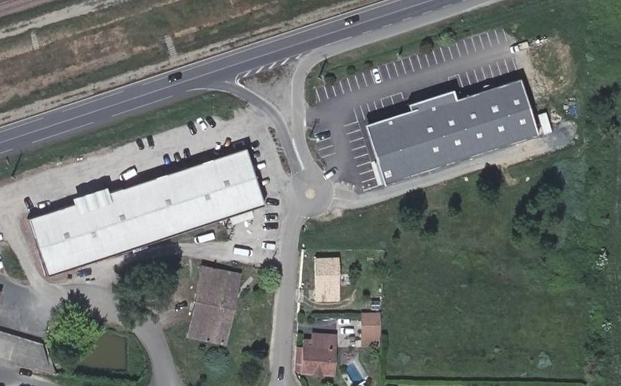 Vue aérienne du Mini-giratoire n°4578931583