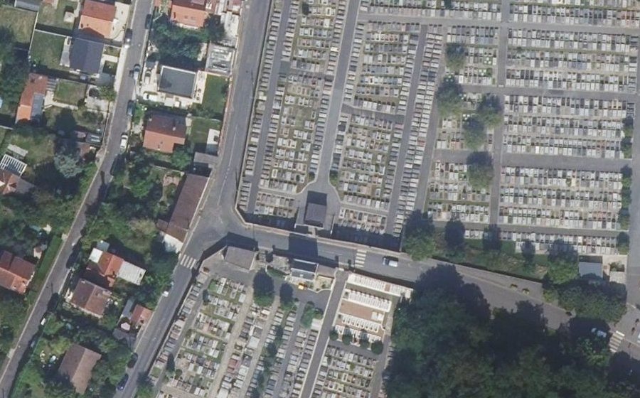 Vue aérienne du Mini-giratoire n°4586896087