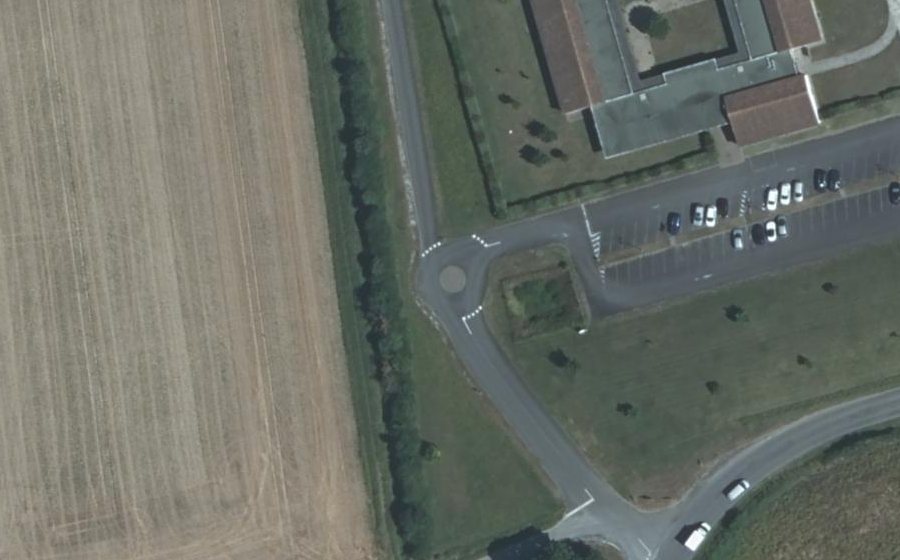 Vue aérienne du Mini-giratoire n°4624909609