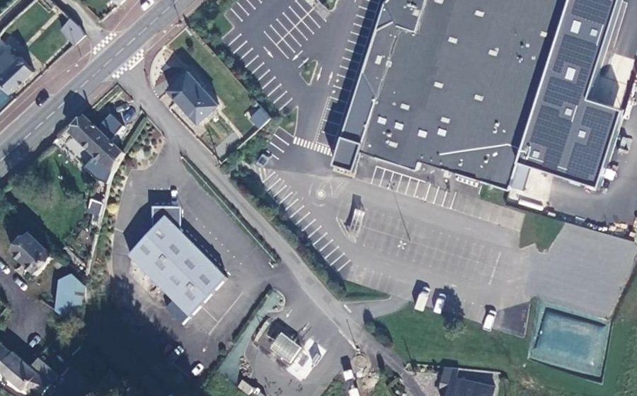 Vue aérienne du Mini-giratoire n°4659039208