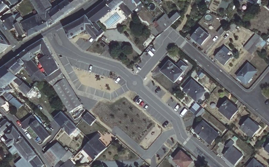 Vue aérienne du Mini-giratoire n°4661188373