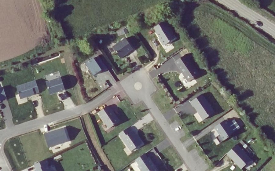 Vue aérienne du Mini-giratoire n°4676741406