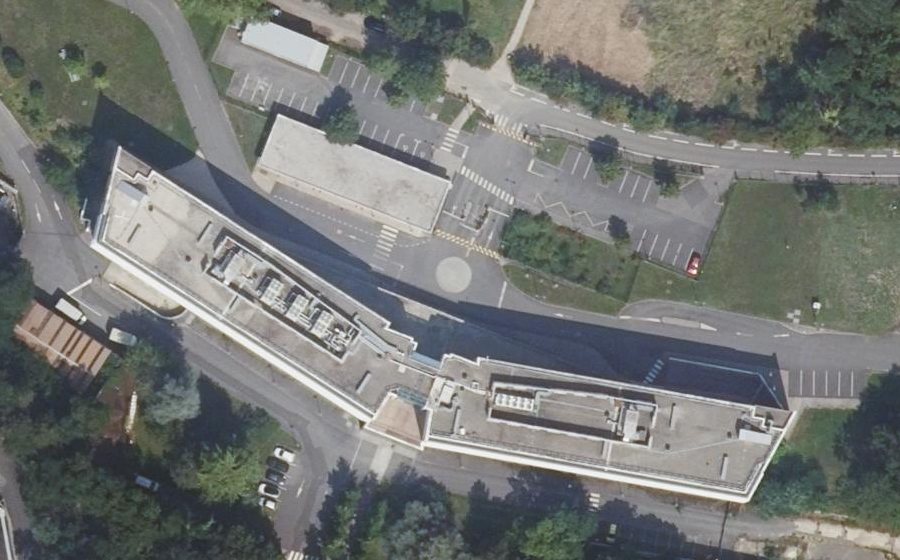 Vue aérienne du Mini-giratoire n°4690794931