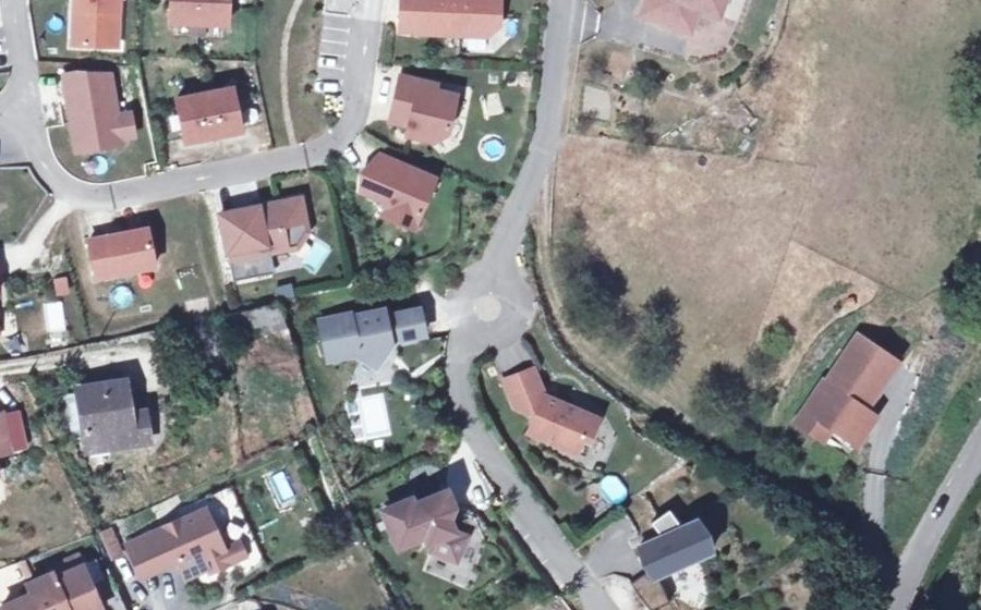 Vue aérienne du Mini-giratoire n°4693772259