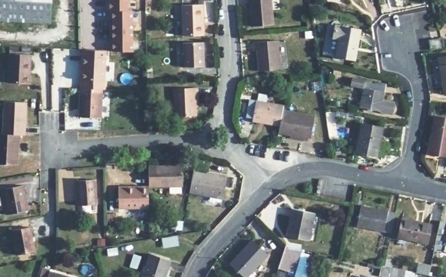 Vue aérienne du Mini-giratoire n°4700313290