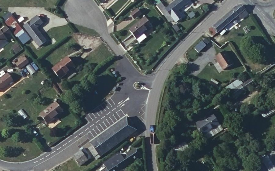 Vue aérienne du Mini-giratoire n°4703355935