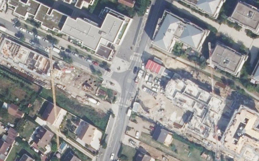 Vue aérienne du Mini-giratoire n°4718736761