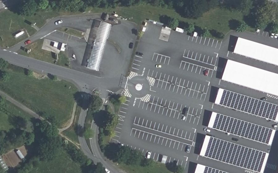 Vue aérienne du Mini-giratoire n°4739336075