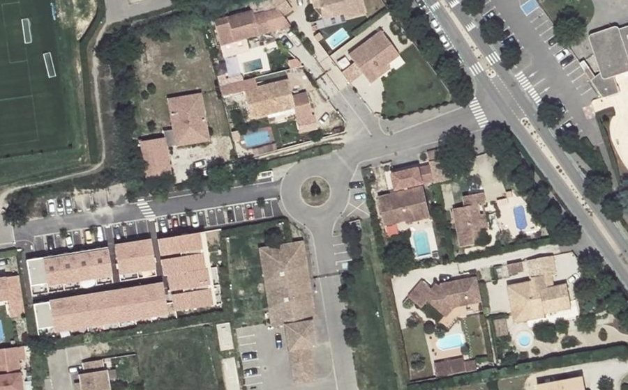 Vue aérienne du Mini-giratoire n°4771134863