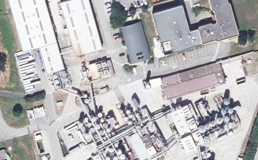 Vue aérienne du Mini-giratoire n°4809364157