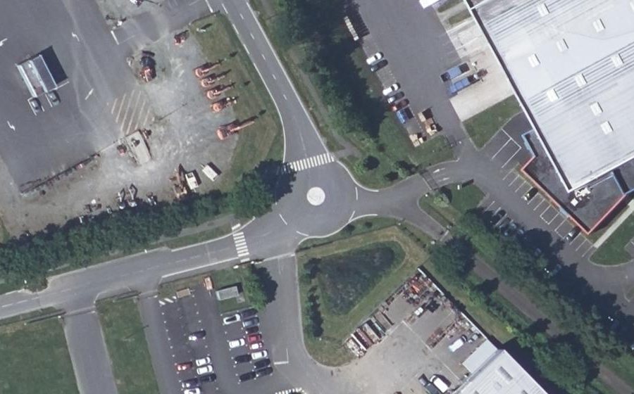 Vue aérienne du Mini-giratoire n°4815335639