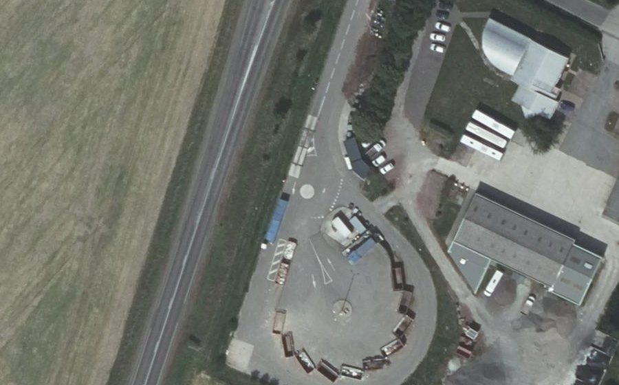 Vue aérienne du Mini-giratoire n°4840103384