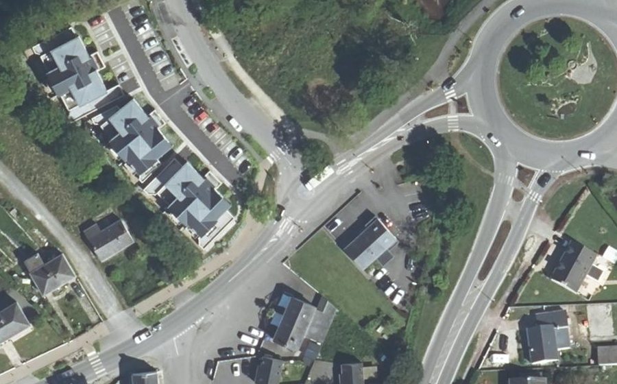 Vue aérienne du Mini-giratoire n°4847651177