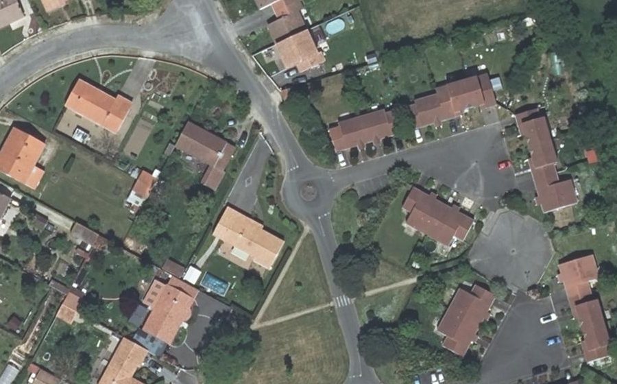 Vue aérienne du Mini-giratoire n°4881327724
