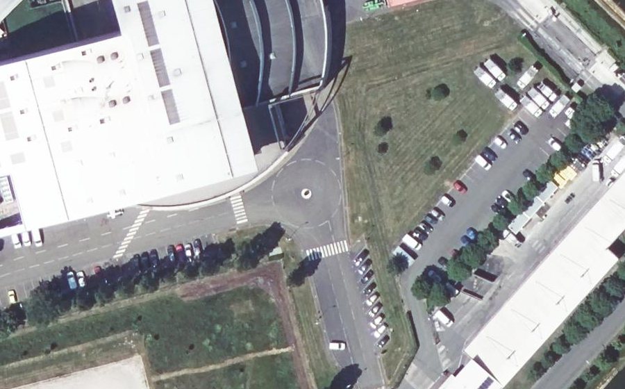 Vue aérienne du Mini-giratoire n°4921009250