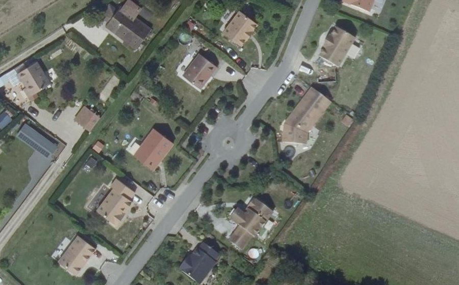 Vue aérienne du Mini-giratoire n°4934435288