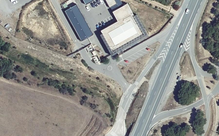 Vue aérienne du Mini-giratoire n°4935826591