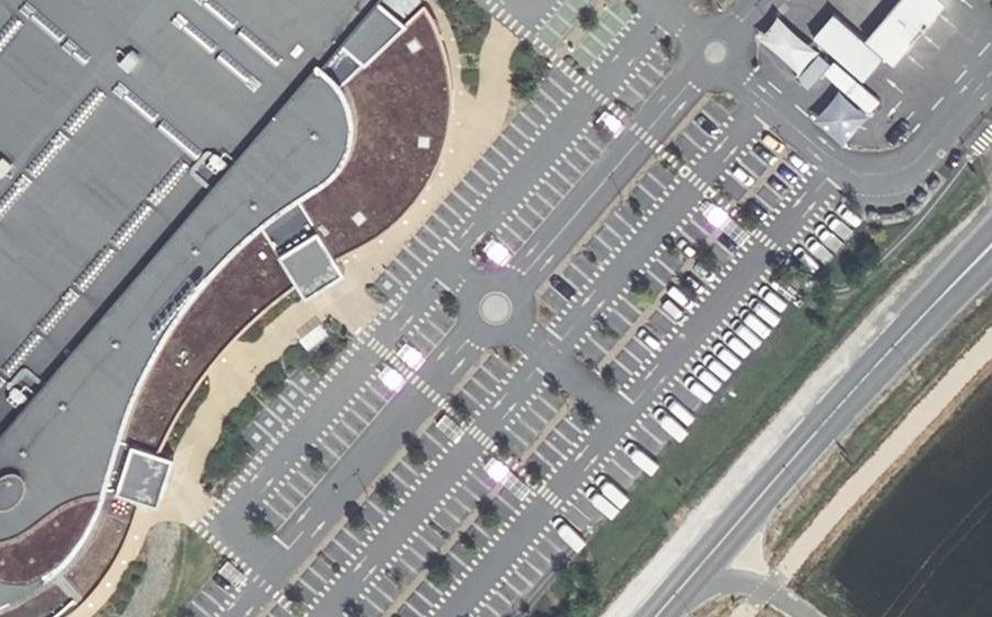 Vue aérienne du Mini-giratoire n°4944732060