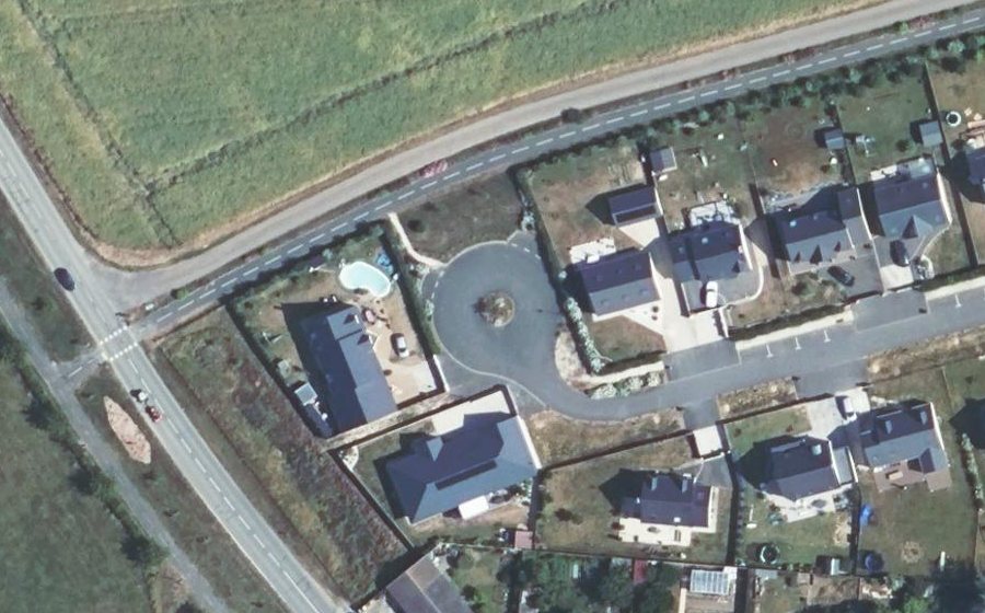 Vue aérienne du Mini-giratoire n°4955138047