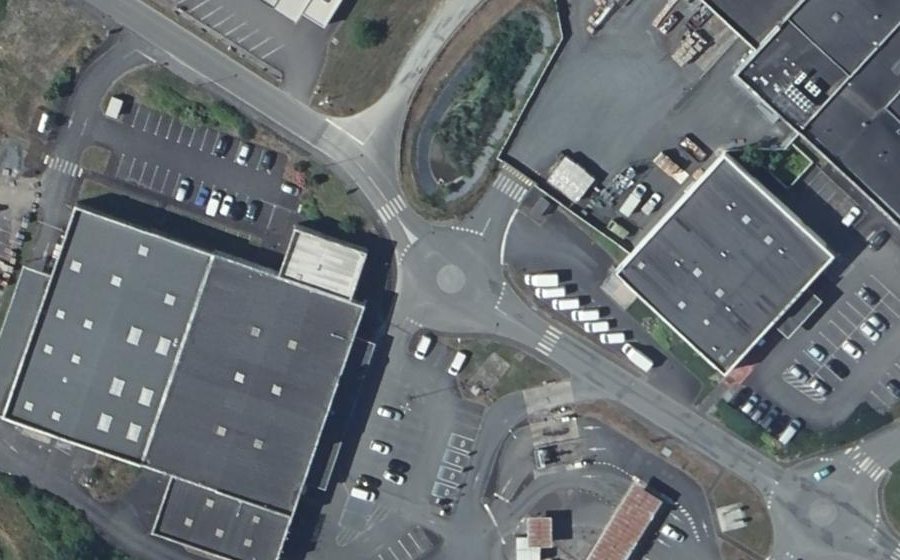 Vue aérienne du Mini-giratoire n°4964175656