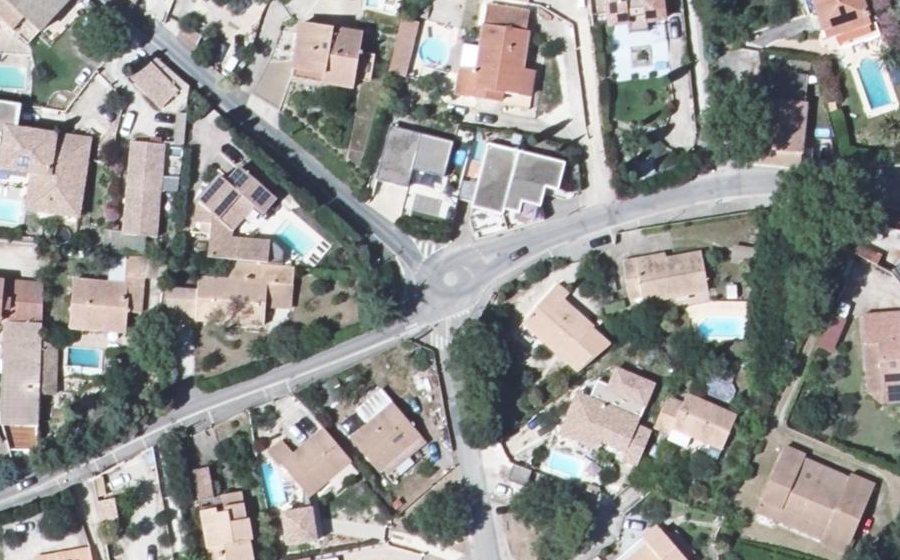 Vue aérienne du Mini-giratoire n°4970676768