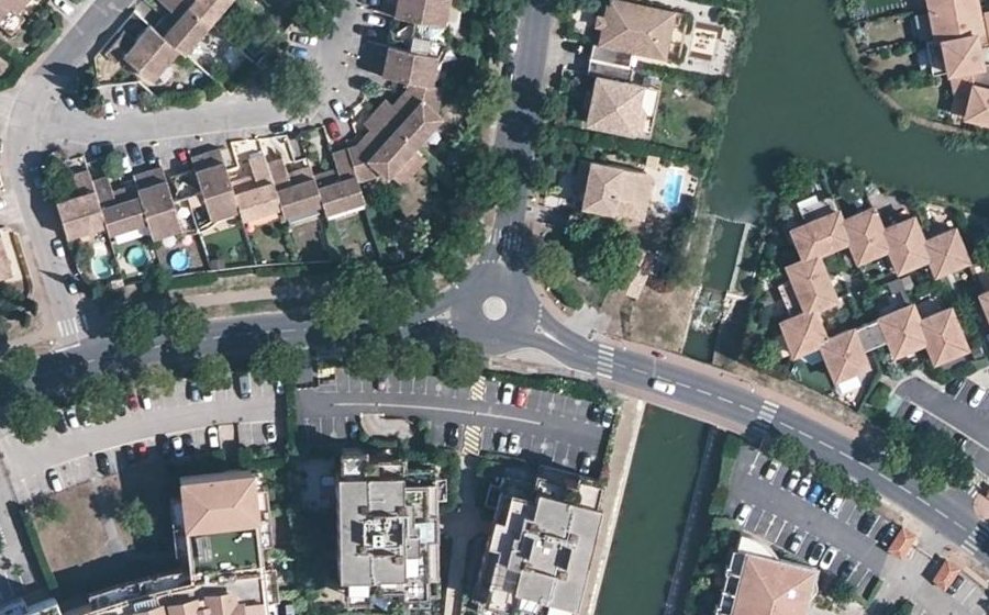Vue aérienne du Mini-giratoire n°5018234739