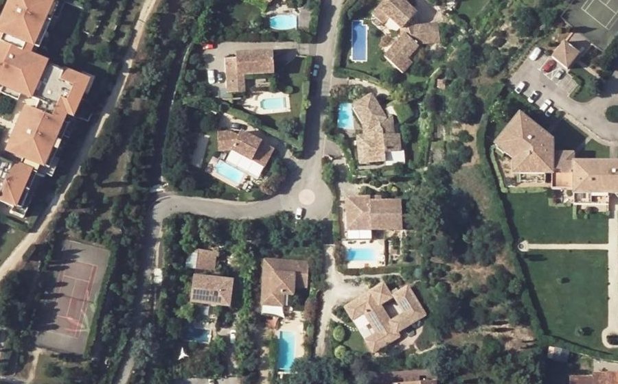 Vue aérienne du Rue Bâtonnier Boutière