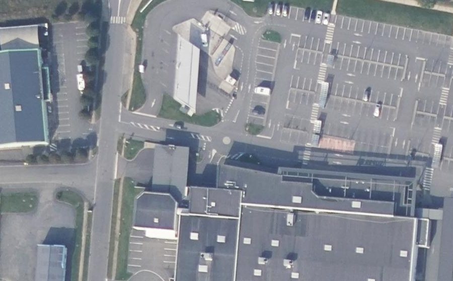 Vue aérienne du Mini-giratoire n°5050478355
