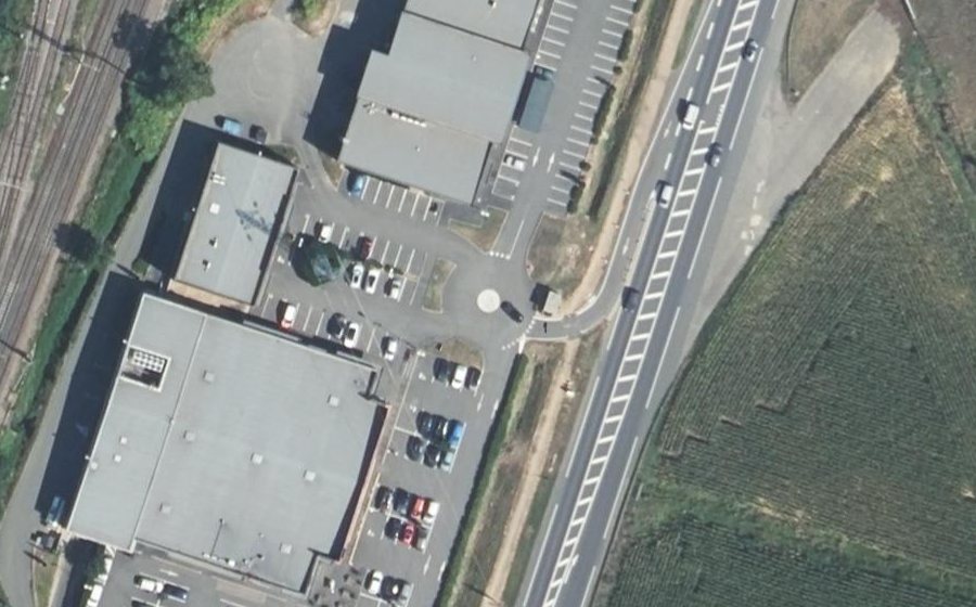 Vue aérienne du Mini-giratoire n°5078382588