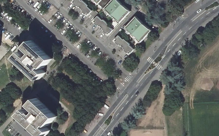 Vue aérienne du Mini-giratoire n°5083509385