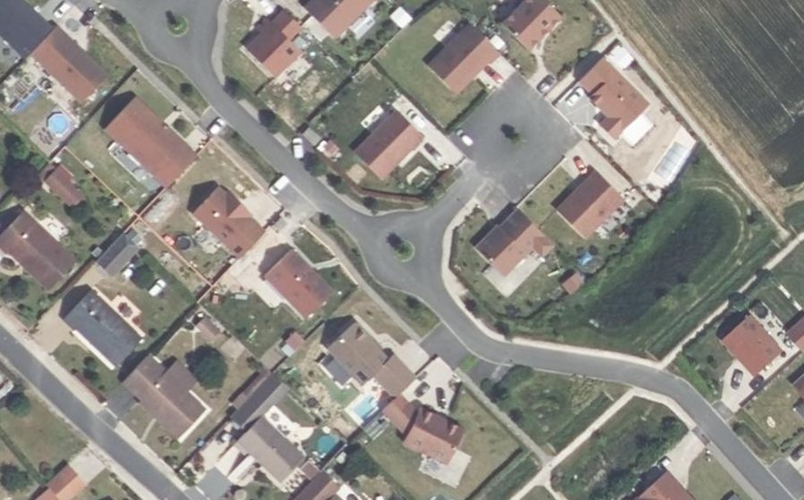 Vue aérienne du Mini-giratoire n°5103628000