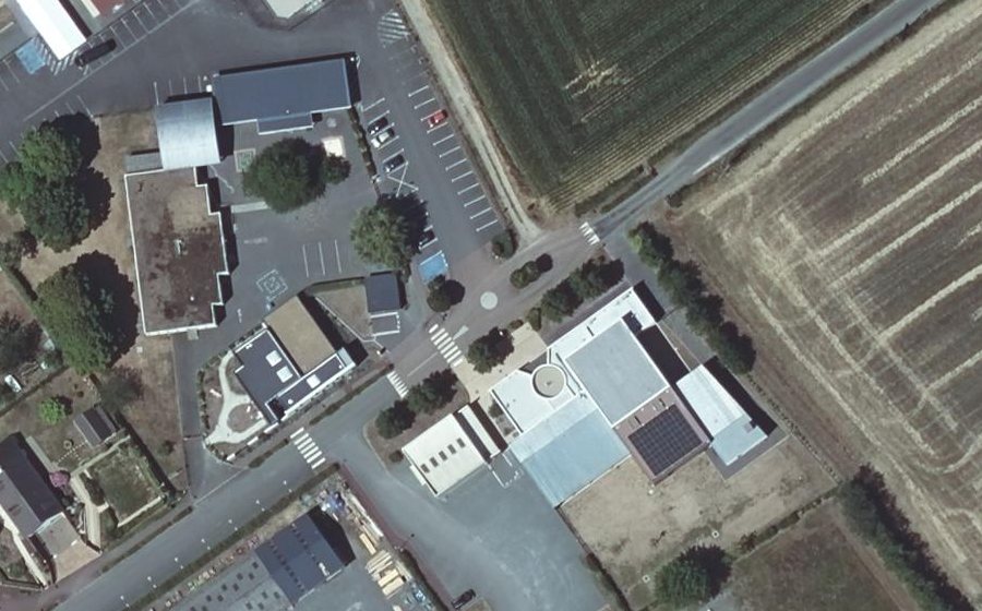 Vue aérienne du Mini-giratoire n°5124418701