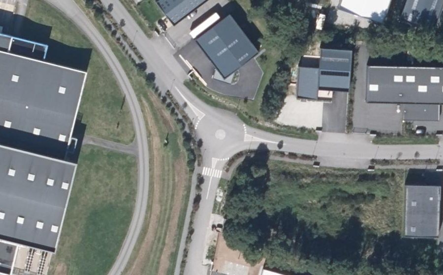 Vue aérienne du Mini-giratoire n°5152622889