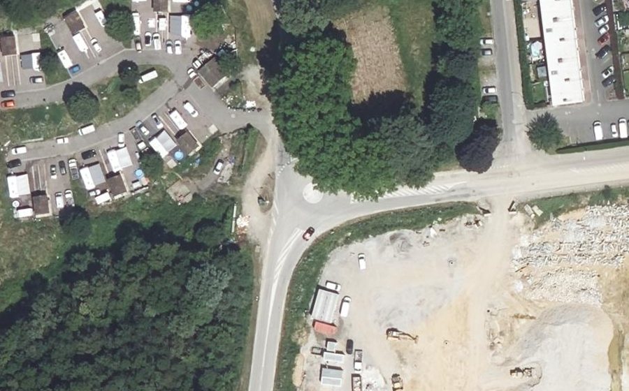 Vue aérienne du Mini-giratoire n°5184769816
