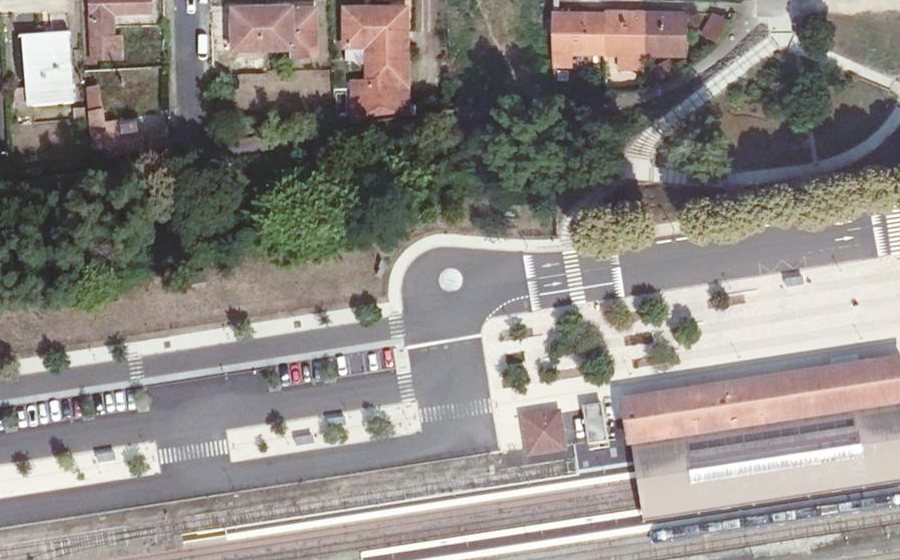 Vue aérienne du Mini-giratoire n°5236276923