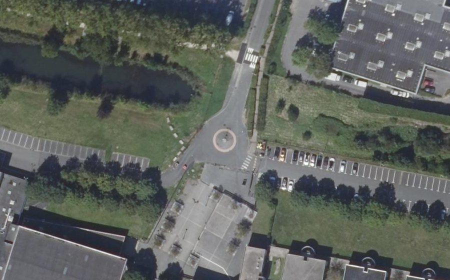 Vue aérienne du Mini-giratoire n°5241964545