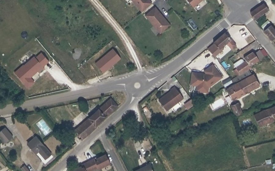 Vue aérienne du Mini-giratoire n°5252039295