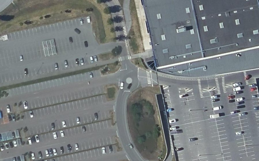 Vue aérienne du Mini-giratoire n°5282058263