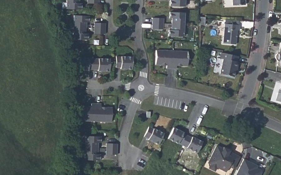 Vue aérienne du Mini-giratoire n°5305061500