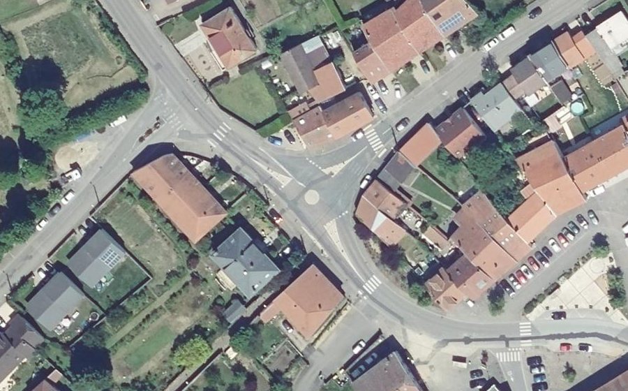 Vue aérienne du Mini-giratoire n°5330216273