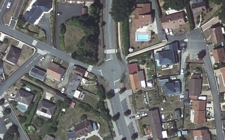 Vue aérienne du Mini-giratoire n°5331861040