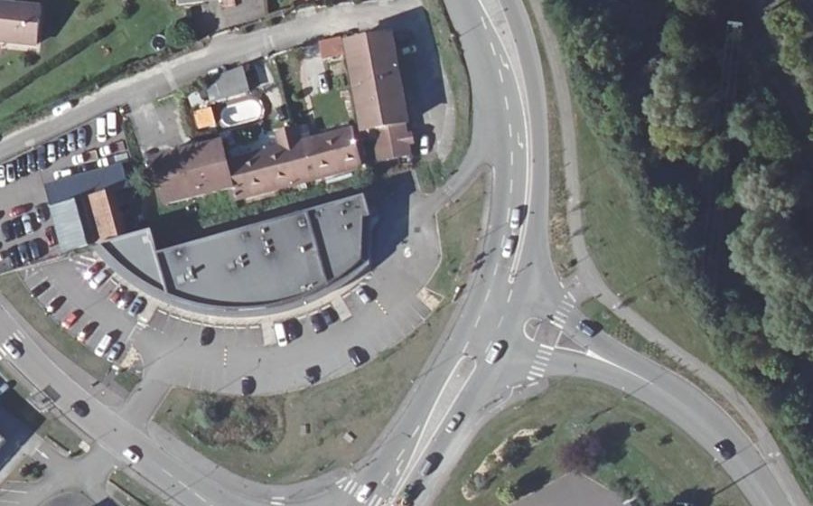 Vue aérienne du Mini-giratoire n°5356132635