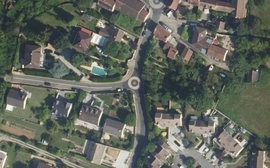 Vue aérienne du Mini-giratoire n°5403321736