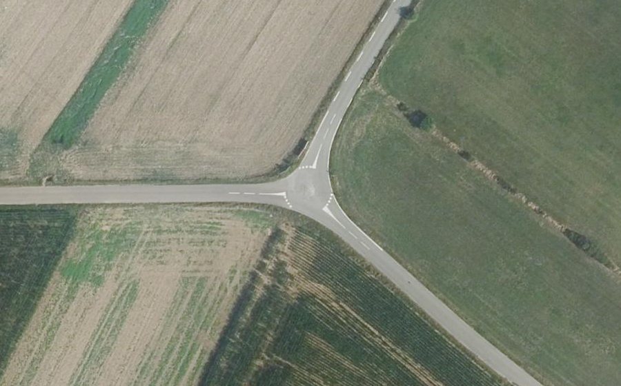 Vue aérienne du Mini-giratoire n°5405159549