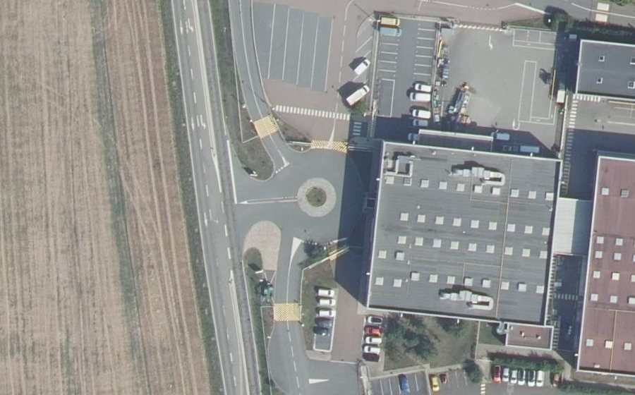 Vue aérienne du Mini-giratoire n°5505363102