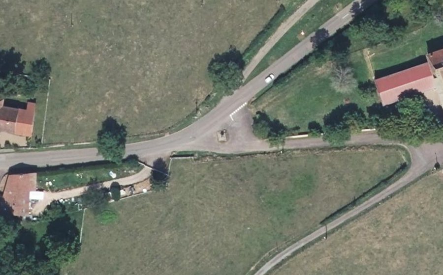 Vue aérienne du Mini-giratoire n°5527800697