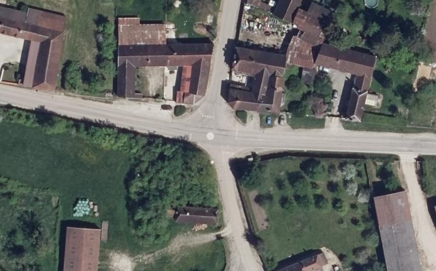 Vue aérienne du Mini-giratoire n°5626533880