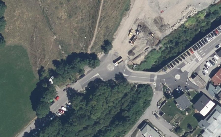 Vue aérienne du Mini-giratoire n°5627328779