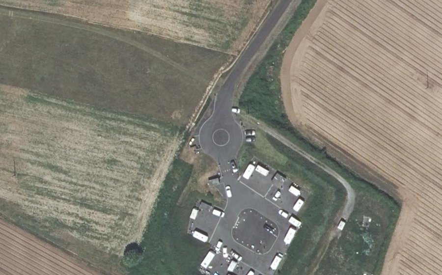 Vue aérienne du Mini-giratoire n°5634812905